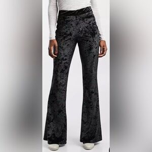 Willow & Root Velvet Flare Pant
